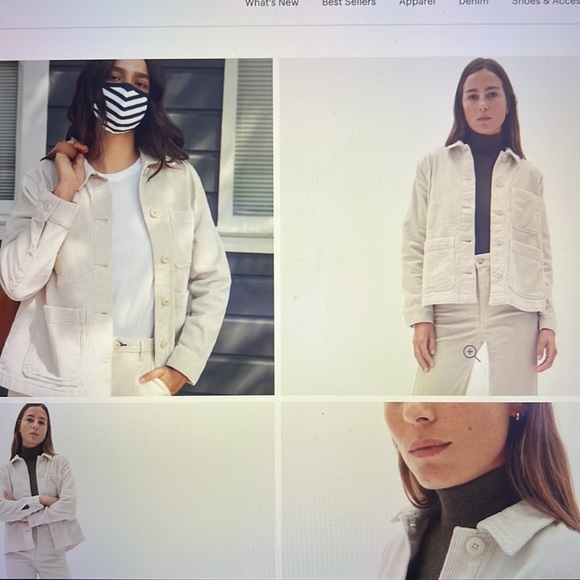 The corduroy chore in sandstone size S - Picture 6 of 7